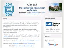 Tablet Screenshot of orconf.org